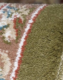 Высокоплотный ковер Royal Esfahan 3403A Green-Cream - высокое качество по лучшей цене в Украине.